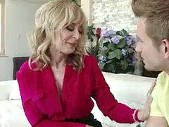 Rubia, cougar, madura