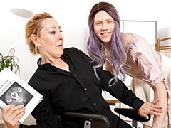 Mature lady Krayana Chias likes fucking with a fat boner