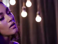 18, クラブ, ヒール, イタリア人, オナニー, オーガズム, 三人, オッパイの