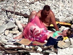 Strand, Blondine, Klassisch, Kehlenfick, Schwanz, Hd, Orgasmus, Im freien