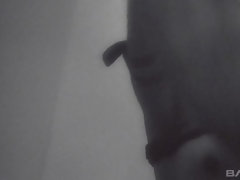 Bruinharig, Sperma shot, Sperma in gezicht, Ondergoed