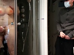 素人, デカチン, 捕まる, ドイツ人, ハードコア, ハメ撮り, シャワー, ティーン