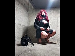 Européenne, Talons, Masturbation, De plein air, Portugaise, Rousse roux, Transsexuelle, Solo