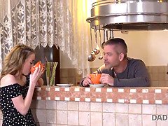 Empera is thrilled to get her tight pussy drilled by her kinky daddy