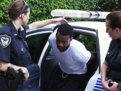 Leie, Blasen, Reif, Im freien, Öffentlich, Realität, Flotter dreier, Uniform