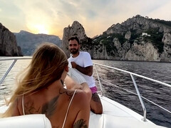 69, ブロンド, カップル, イく瞬間, イタリア人, 小柄, 公共, オッパイの