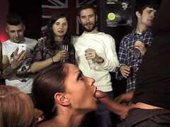 Rough sex with hot busty Marta La Croft and her friend Mona Wales