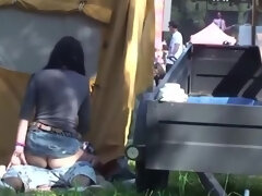 Amateur, Nue  à poil, Voyeur