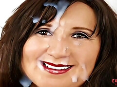Leie, Viele männer bespritzen eine frau, Spermaladung, Tschechisch, Aufs gesicht abspritzen, Deutsch, Milf, Pornostars