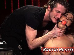 ボンデージ, 茶髪の, エクストリーム, Hd, 自然山雀, オマンコ, 三人, オッパイの