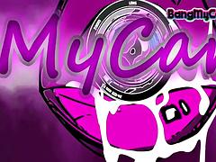 素人, アジア人, 美女, デカパイ, 茶髪の, オナニー, 一人, おもちゃ