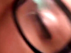 Leie, Braunhaarige, Brille, Selbstgemacht, Riesig, Retro, Titten, Hure