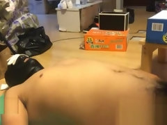 アジア人, 緊縛, フェラチオ, 中国人, 手コキする, オナニー, おもらし, ストッキング