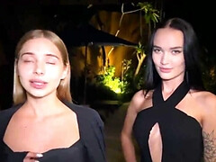 Grote lul, Blond, Pijpbeurt, Bruinharig, Vies, Gezichtspunt, Prostituee, Trio