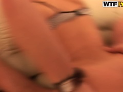 ブロンド, 茶髪の, 顔射, グループ, レズビアン, ピアス, 赤毛, タトゥー