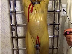 Bondage discipline sadomasochisme, Grote lul, Gebondenheid, Homo, Handbeurt, Hongaars, Latex, Masturbatie