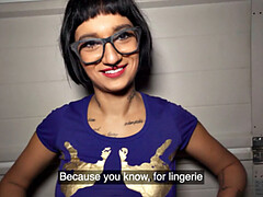 Public busty slut smashed in wet pussy by fucker