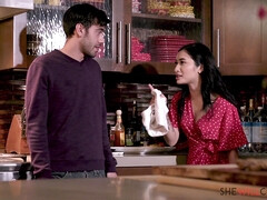 Kont, Zwart, Kut duiken, Tieten likken, Nat