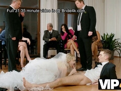 Beauté, Sucer une bite, Mariée, Tromperie, Cocu, Queue, Robe, Européenne