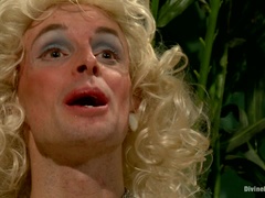 Amarrada, Rostro sentado, Dominacion femenina, Penetracion con dedos, Orgasmo, Próstata, Castigada, Esclavo