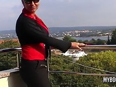 お尻, デカパイ, 茶髪の, エロ熟女, 淫乱熟女, 自然山雀, オマンコ, 義母