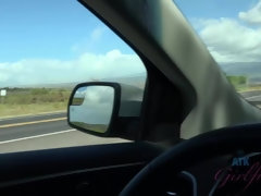 素人, ビーチ, ビキニ, 露出狂, 彼女, オーガズム, ハメ撮り, 公共