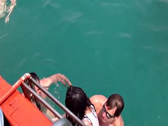 Любители, Азиатки, Пляж, На публике, Русские