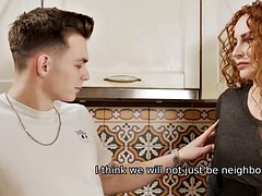 デカチン, デカパイ, ハードコア, 下着, ピアス, 赤毛, ロシア人, オッパイの