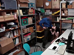 Teen Ivy Aura Is a Shoplifter And Gets Caught