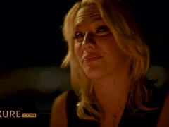 Cul à la bouche, Mignonne, Double pénétration, Première fois, Époux mari, Homme homme femme, Jarretelles, Épouse