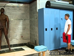 Noire, Sucer une bite, Homosexuelle, Hd, Interracial