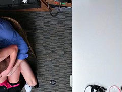 LP Officer ravaging Alexa Rayes pussy on the desk