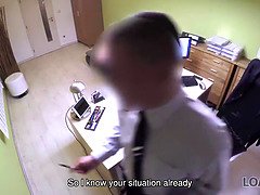 Audition, Rondelette, En levrette, Hd, Argent, Bureau, Espionne, Adolescente