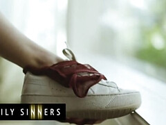 Blond, Pijpbeurt, Hondjeshouding, Gezin, Likken, Kut duiken, Tieten likken