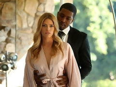 Cul, Noire, Blonde, Sucer une bite, Interracial, Embrassement, Adolescente, Nénés