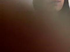 美女, デカパイ, オナニー, 一人, オッパイの