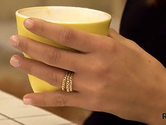 Arsch, Blasen, Braunhaarige, Fetisch, Hd, Wichsen, Mutti, Ablutschen