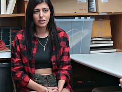 Audrey bargain herself to the officers