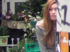 Asiatisch, Fetisch, Hd, Im freien, Öffentlich, Spanner