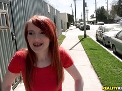 Braces Babe Blowjobs 1 - Street blowjob