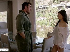 黒人, フェラチオ, 気狂い, チン, 顔射, なめる, 現実, 馬乗り