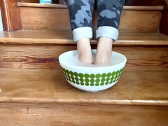 Klassisch, Frau, Fetisch, Fußfetisch, Hd, Latina, Orgasmus, Solo