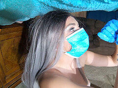 緊縛, デカチン, グローブ, マスク, おもちゃ