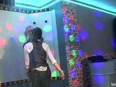 Noire, Brunette brune, Habillées, Interracial, Fête, Actrice du porno, Echangistes, Mouillée