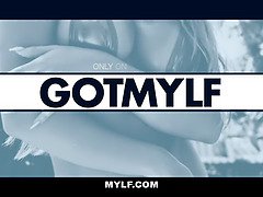 お尻, 茶髪の, イく瞬間, Hd, シゴき, 淫乱熟女, 母, フェラする