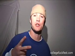 Enthousiasteling, Blond, Pijpbeurt, Universiteit, Fetisj, Hardcore, Feest, Bekijker