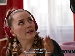 デカパイ, ブロンド, 彼氏, エロ熟女, 巨大, 母, 魅力的, ショートヘア