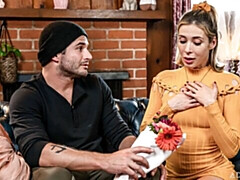 Grote lul, Blond, Pijpbeurt, Hondjeshouding, Natuurlijke tieten, Mager, Tiener, Tieten likken