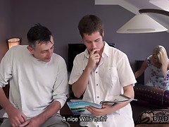 Enthousiasteling, Anaal, Kont, Blond, Tsjechisch, Daddy, Hd, Tiener