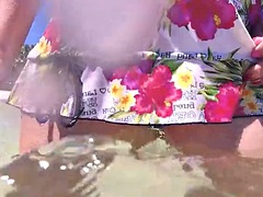 素人, ぽっちゃり, 毛深い, 熟年, 淫乱熟女, アウトドア, 公共, スポーツ